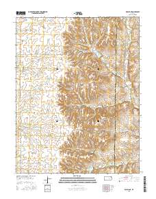 Rosalia NE 2015 topographic map thumbnail