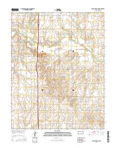 South Haven NE 2015 topographic map thumbnail