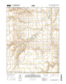 South of Eminence Cemetery 2015 topographic map thumbnail