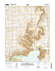 Table Mound 2015 topographic map thumbnail