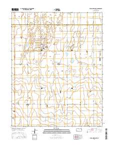 Wild Horse Lake 2016 topographic map thumbnail