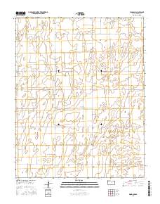 Woods SW 2015 topographic map thumbnail