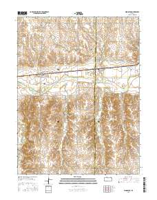 Woodston 2015 topographic map thumbnail