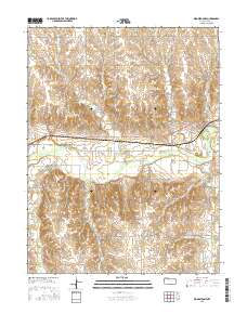 Woodston NW 2015 topographic map thumbnail