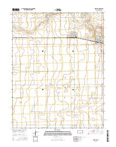 Tribune 2015 topographic map thumbnail