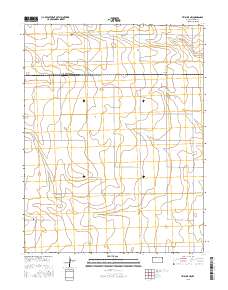 Tribune NW 2015 topographic map thumbnail