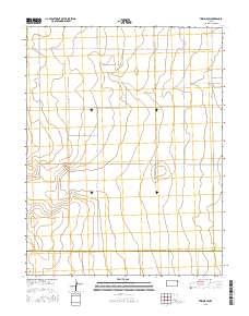 Tribune SW 2015 topographic map thumbnail