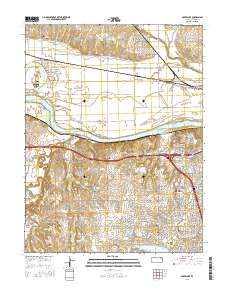 Silver Lake 2016 topographic map thumbnail