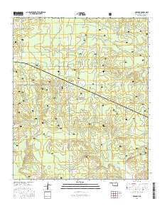 Bokhoma 2016 topographic map thumbnail