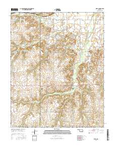 Belva 2016 topographic map thumbnail