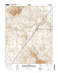 Avard 2016 topographic map thumbnail