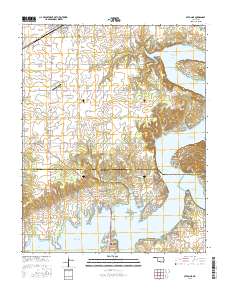 Afton NE 2016 topographic map thumbnail
