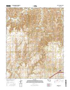 Baker Lake 2016 topographic map thumbnail