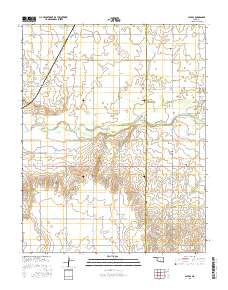 Alva SE 2016 topographic map thumbnail