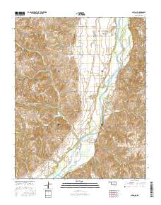 Aledo NE 2016 topographic map thumbnail