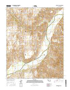 Antelope Hills 2016 topographic map thumbnail