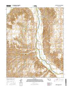 Antelope Hills NE 2016 topographic map thumbnail