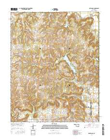 Bowring SE 2016 topographic map thumbnail