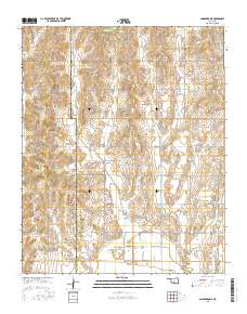 Anadarko NE 2016 topographic map thumbnail