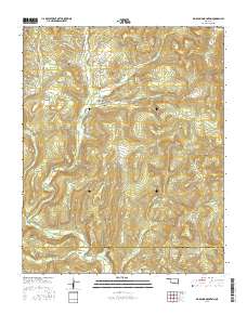 Big Round Mountain 2016 topographic map thumbnail