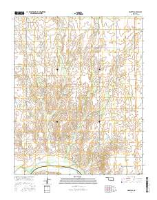 Arnett SE 2016 topographic map thumbnail