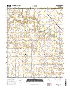 Blackwell NW 2016 topographic map thumbnail