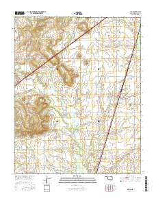 Adair 2016 topographic map thumbnail