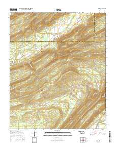 Adel 2016 topographic map thumbnail