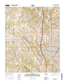 Ardmore West 2016 topographic map thumbnail