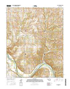 Bug Creek 2016 topographic map thumbnail