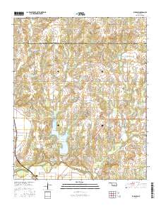 Byars SW 2016 topographic map thumbnail