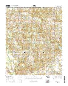 Centrahoma 2016 topographic map thumbnail