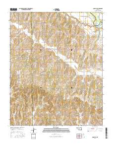 Cogar SE 2016 topographic map thumbnail