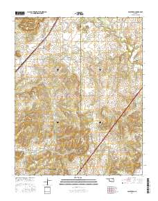 Bushyhead 2016 topographic map thumbnail