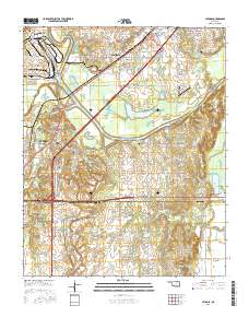 Catoosa 2016 topographic map thumbnail