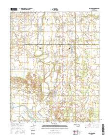 Cleo Springs 2016 topographic map thumbnail