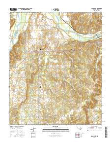 Calvin West 2016 topographic map thumbnail