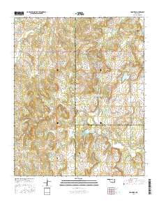 Cromwell 2016 topographic map thumbnail