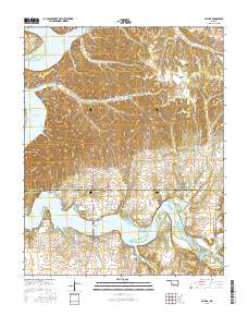 Cayuga 2016 topographic map thumbnail