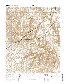 Clinton NE 2016 topographic map thumbnail