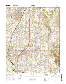Collinsville 2016 topographic map thumbnail