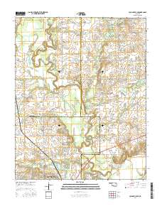Collinsville NE 2016 topographic map thumbnail