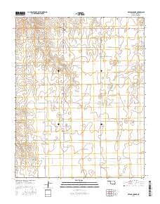 Bryans Corner 2016 topographic map thumbnail