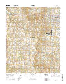 Cushing 2016 topographic map thumbnail