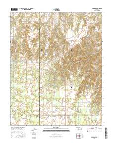 Cedardale 2016 topographic map thumbnail