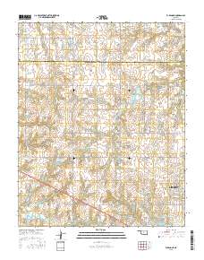 El Reno NE 2016 topographic map thumbnail