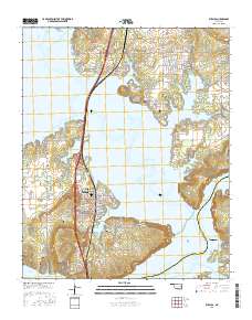 Eufaula 2016 topographic map thumbnail