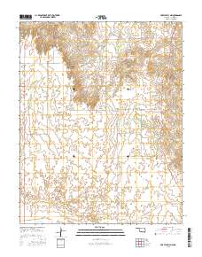 Fort Supply NW 2016 topographic map thumbnail