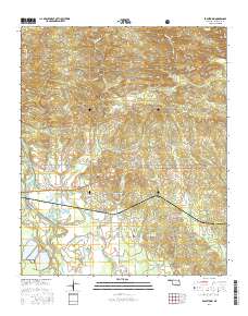 Eagletown 2016 topographic map thumbnail