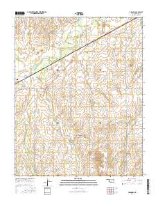 Fargo SW 2016 topographic map thumbnail